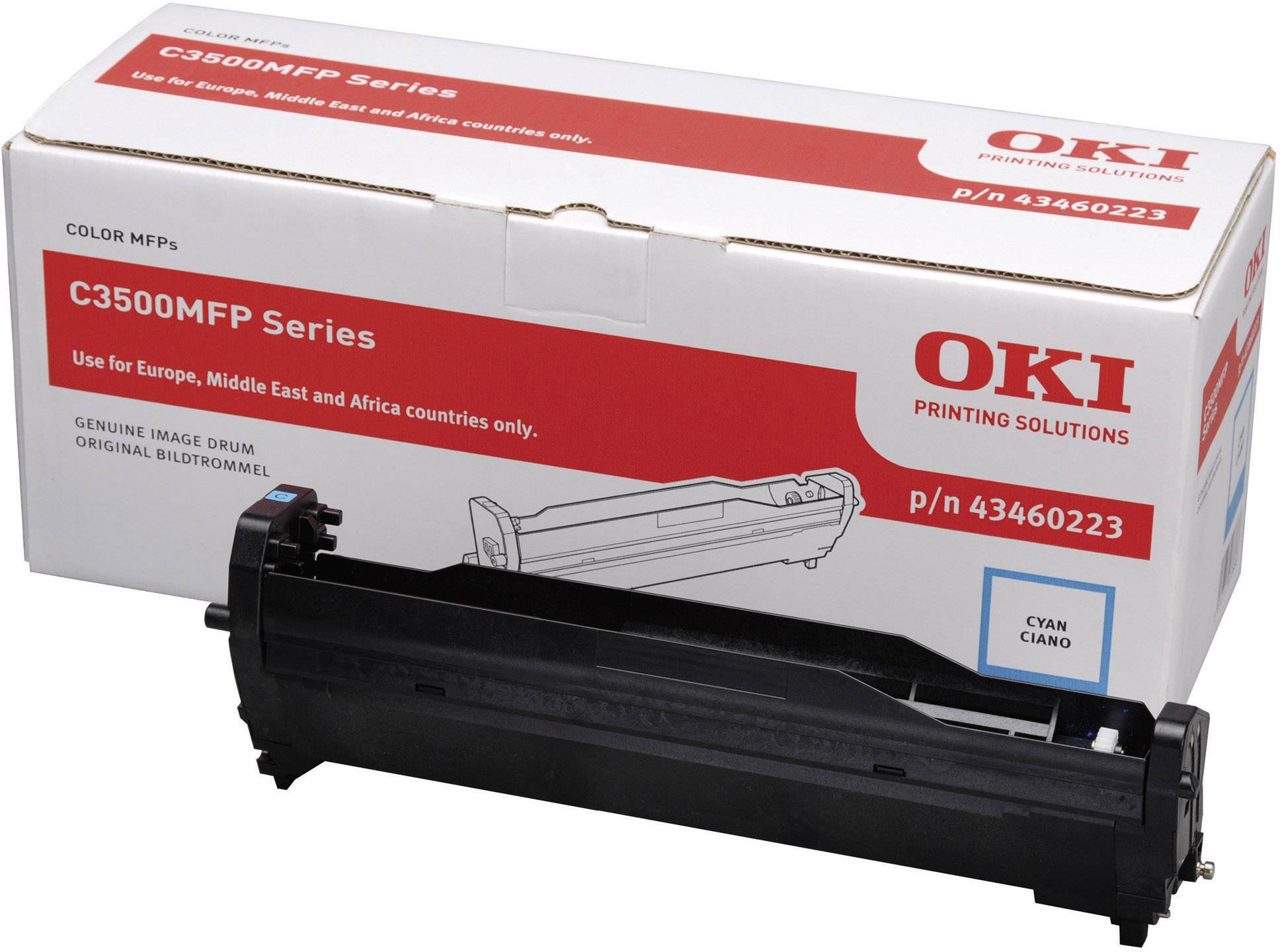 OKI Trommel 43460223 Original Cyan 15000 Seiten 43460223
