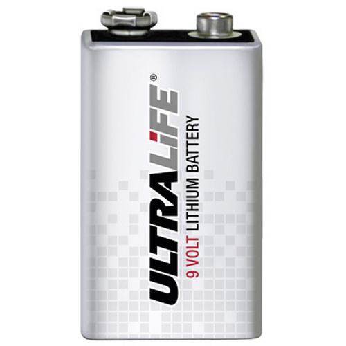 Ultralife U9VL-J-P 6LR61 Pile 6LR61 (9V) lithium 1200 mAh 9 V 1 pc(s)