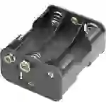 Goobay 11467 Batteriehalter 6x Mignon (AA) Druckknopfanschluss (L x B x H) 58 x 28 x 47 mm Goobay 11467 Batteriehalter 6x Mignon (AA) Druckknopfanschluss (L x B x H) 58 x 28 x 47 mm