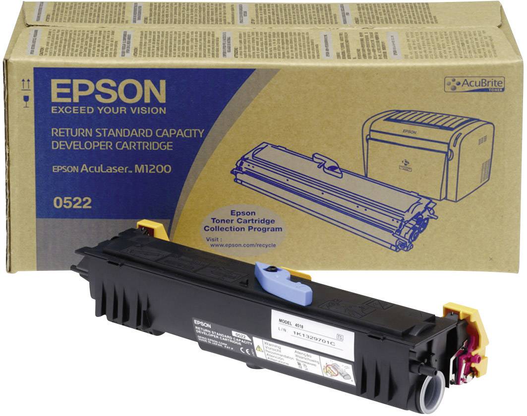 Epson Toner S050522 Original Schwarz 1800 Seiten C13S050522