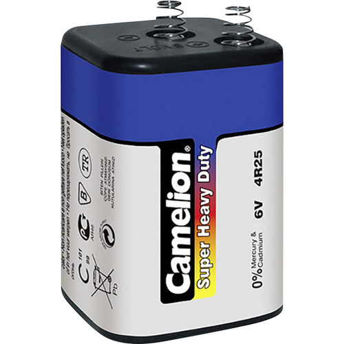 Camelion Super 4R25 SP1B Spezial-Batterie 4R25 Federkontakt Zink-Kohle 6V 7400 mAh 1St.