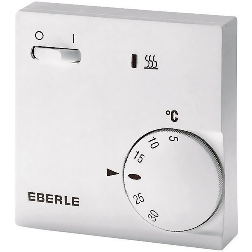 Eberle 111 1104 51 100 RTR-E 6202 Raumthermostat Aufputz Tagesprogramm Heizen mit Ein/Aus-Schalter 1St.