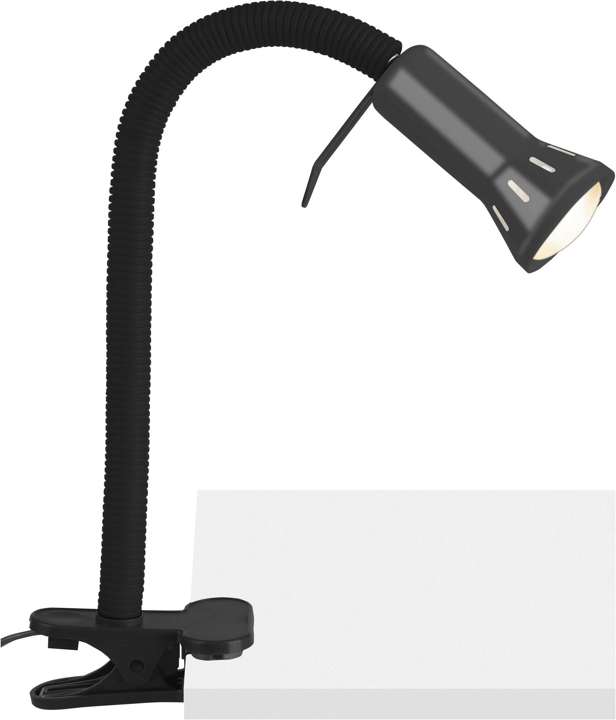Brilliant Antony Klemmleuchte  Energiesparlampe  E14 40 W Schwarz