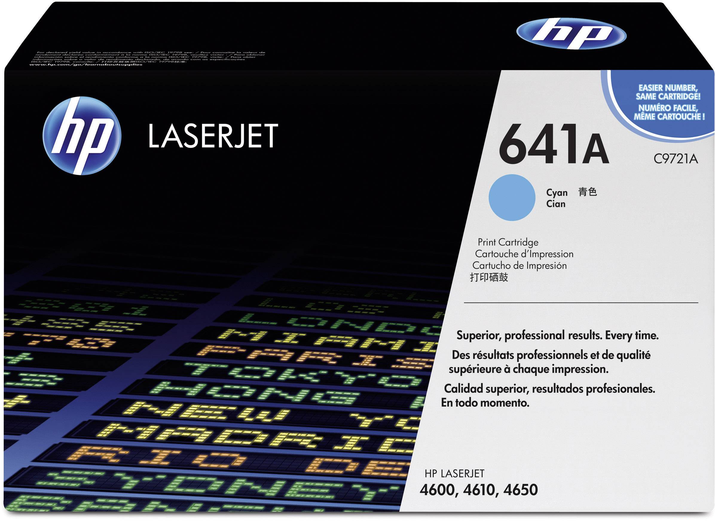 HP 641A - Cyan - Original - LaserJet - Tonerpatrone (C9721A)