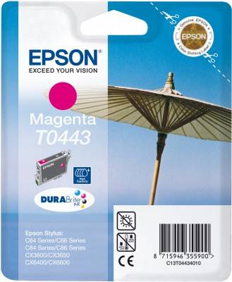 Epson Druckerpatrone T0443 Original Magenta C13T04434010
