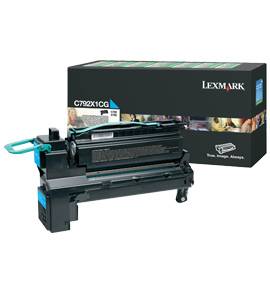 Lexmark Toner C792X1CG Original Cyan 20000 Seiten C792X1CG