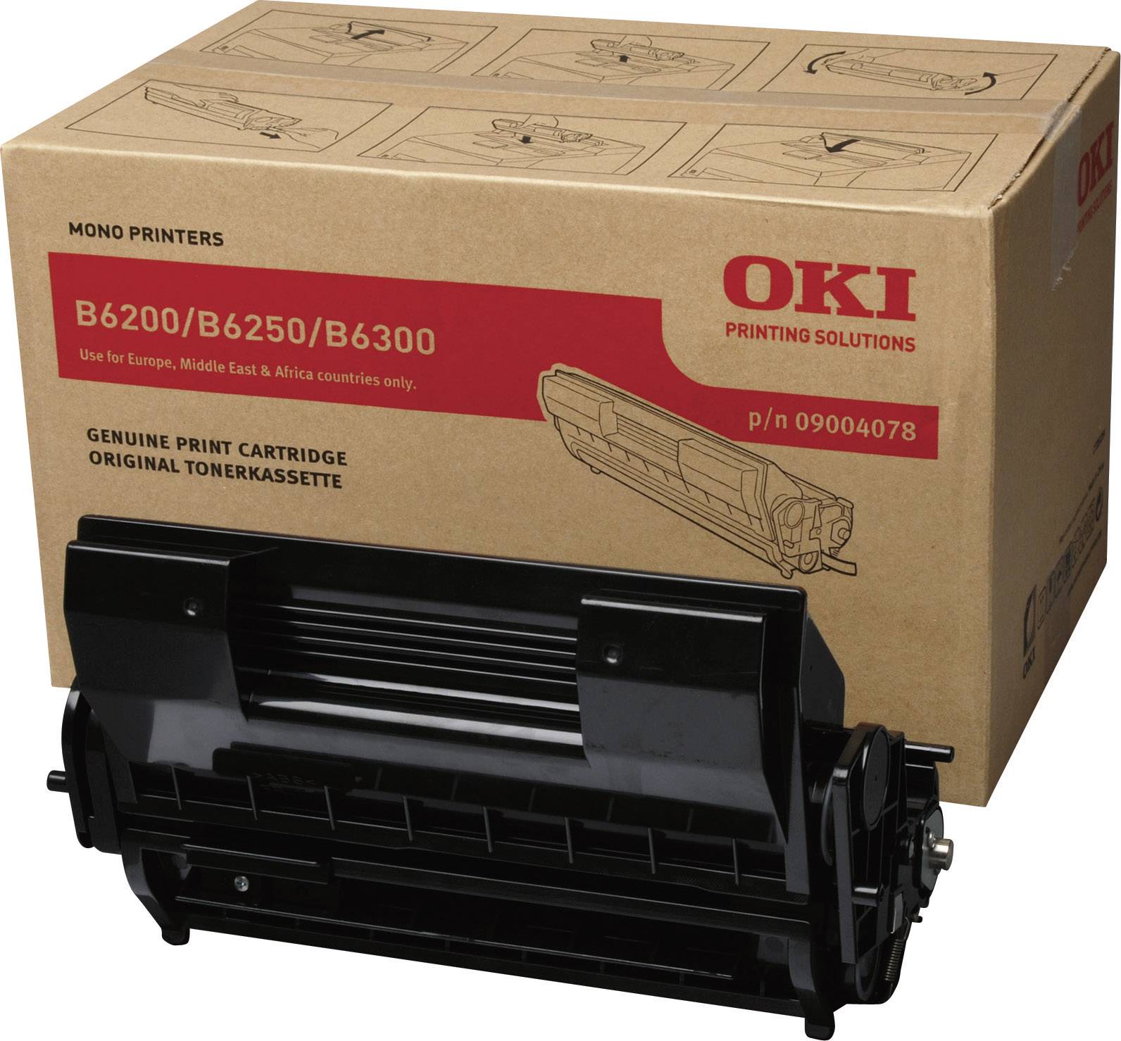 OKI Toner 09004079 Original Schwarz 17000 Seiten 09004079