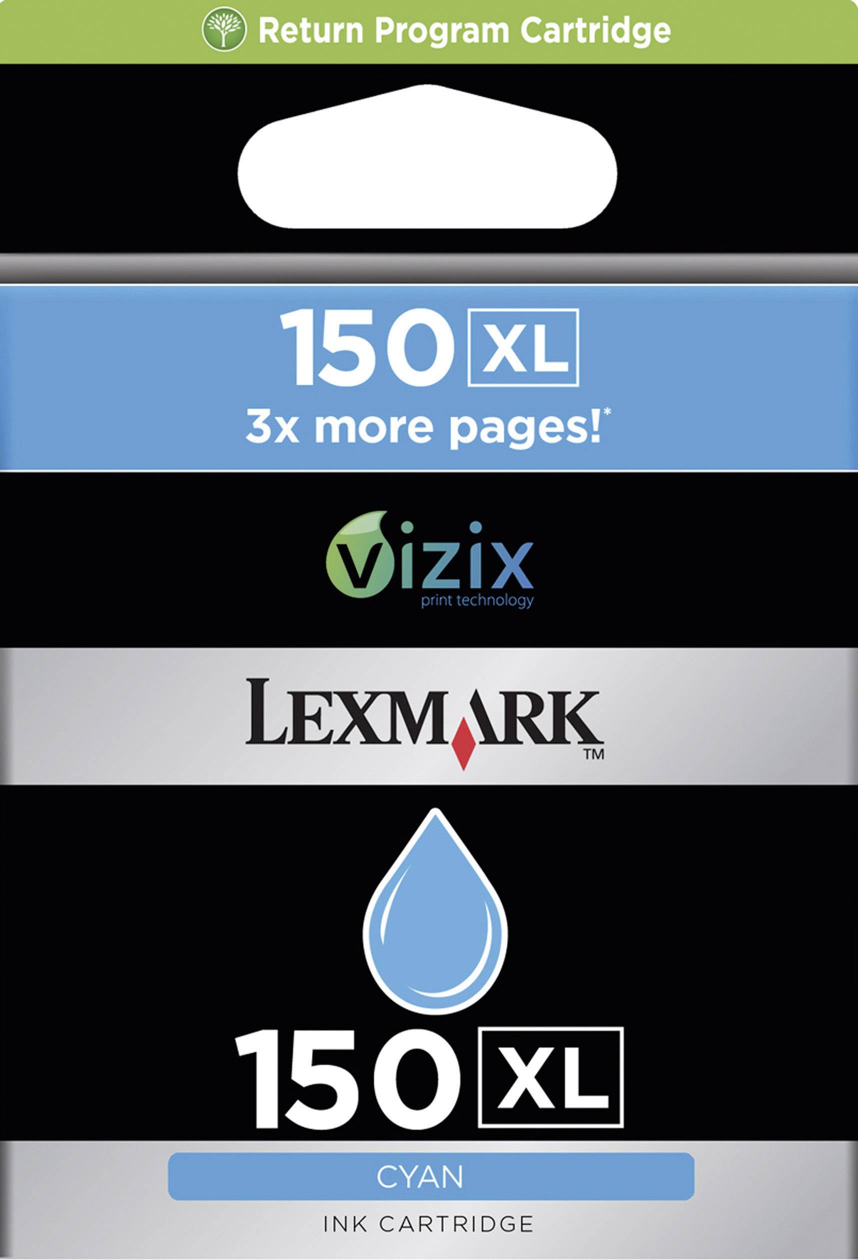 Lexmark Druckerpatrone 150XL Original Cyan 14N1615E