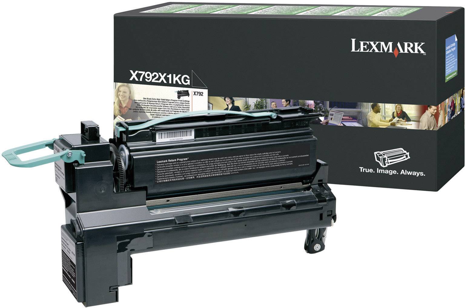 Lexmark Rückgabe Tonerkassette X792 Original Schwarz 20000 Seiten X792X1KG