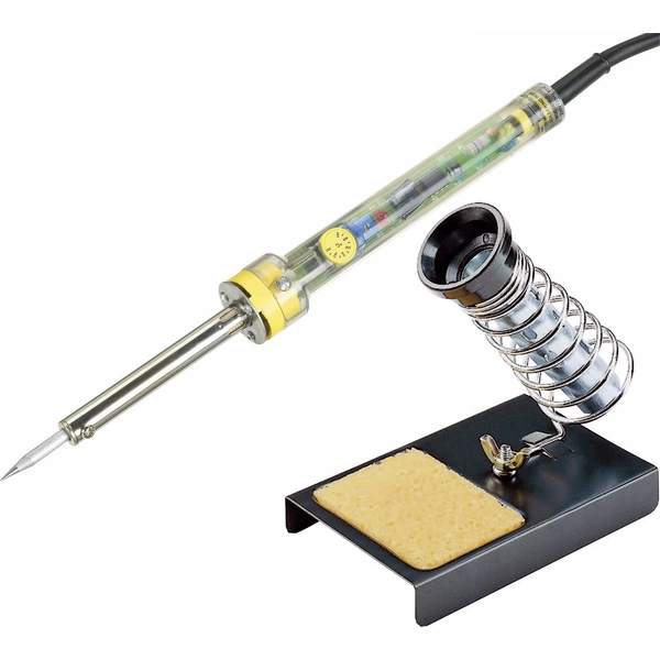 TOOLCRAFT JLS-03 Lötkolben-Set 230 V 60 W Bleistiftform +200 - +450 °C inkl. Ablage TOOLCRAFT JLS-03 Lötkolben-Set 230 V 60 W Bleistiftform +200 - +450 °C inkl. Ablage