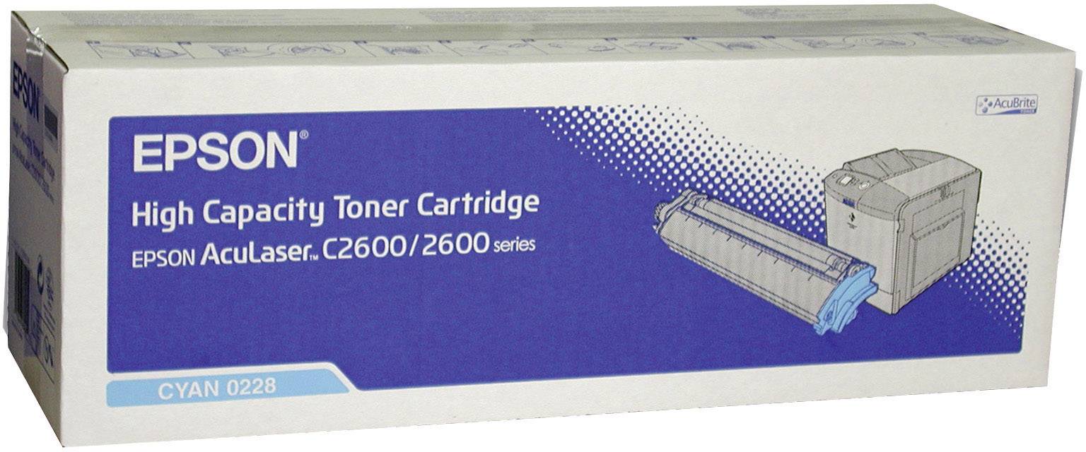 Epson C13S050228 - Tonerpatrone - 1 x CyanToner Cyan S050228 AcuBrite Hohe
