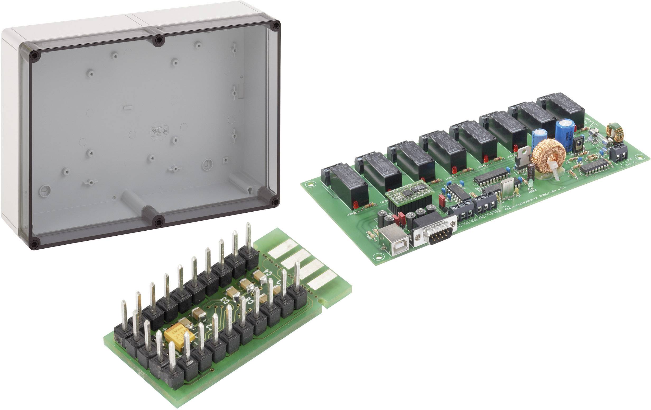 616726 Relaiskarte Bausatz 12 V/DC