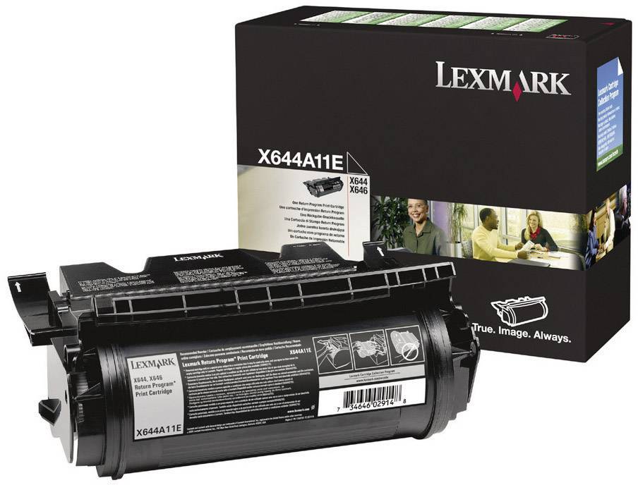 Lexmark Toner X644A11E Original Schwarz 10000 Seiten X644A11E