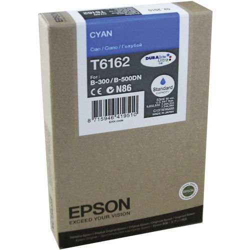 Epson Druckerpatrone T6162 Original Cyan C13T616200
