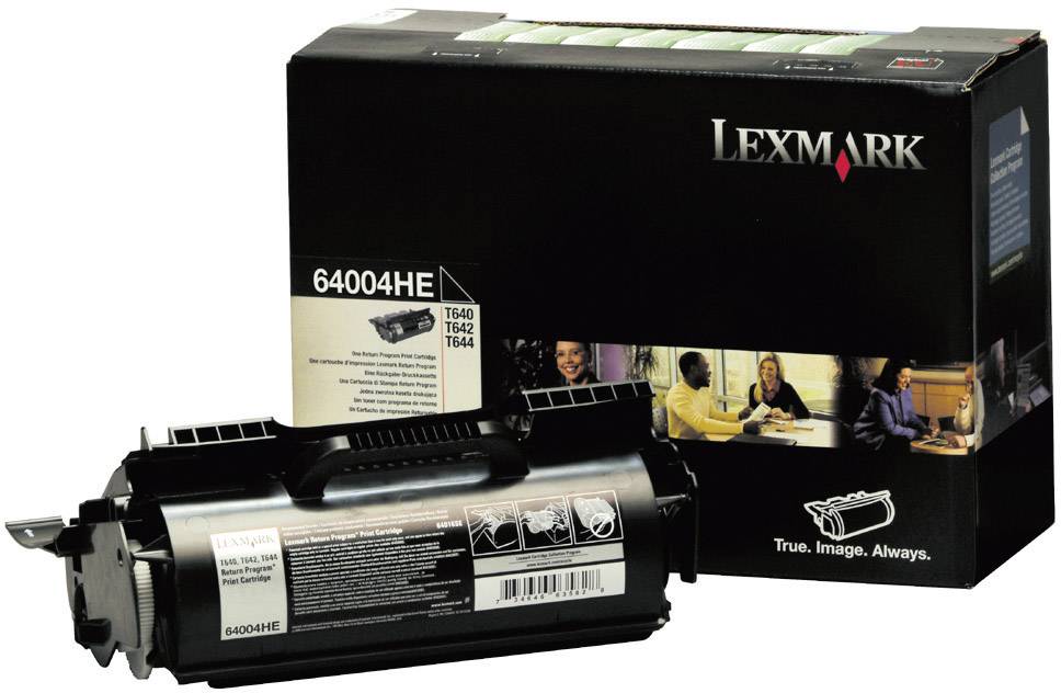 Lexmark Toner 64004HE Original Schwarz 21000 Seiten 64004HE
