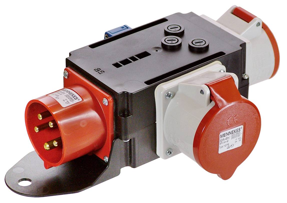 AS Schwabe CEE Stromverteiler MIXO Adapter MOSEL 60525 400 V 32 A