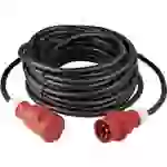 AS Schwabe 60548 Strom Verlängerungskabel 16 A Schwarz 25.00 m H07RN-F 5G 2,5 mm² mit Phasenwender AS Schwabe 60548 Strom Verlängerungskabel 16 A Schwarz 25.00 m H07RN-F 5G 2,5 mm² mit Phasenwender