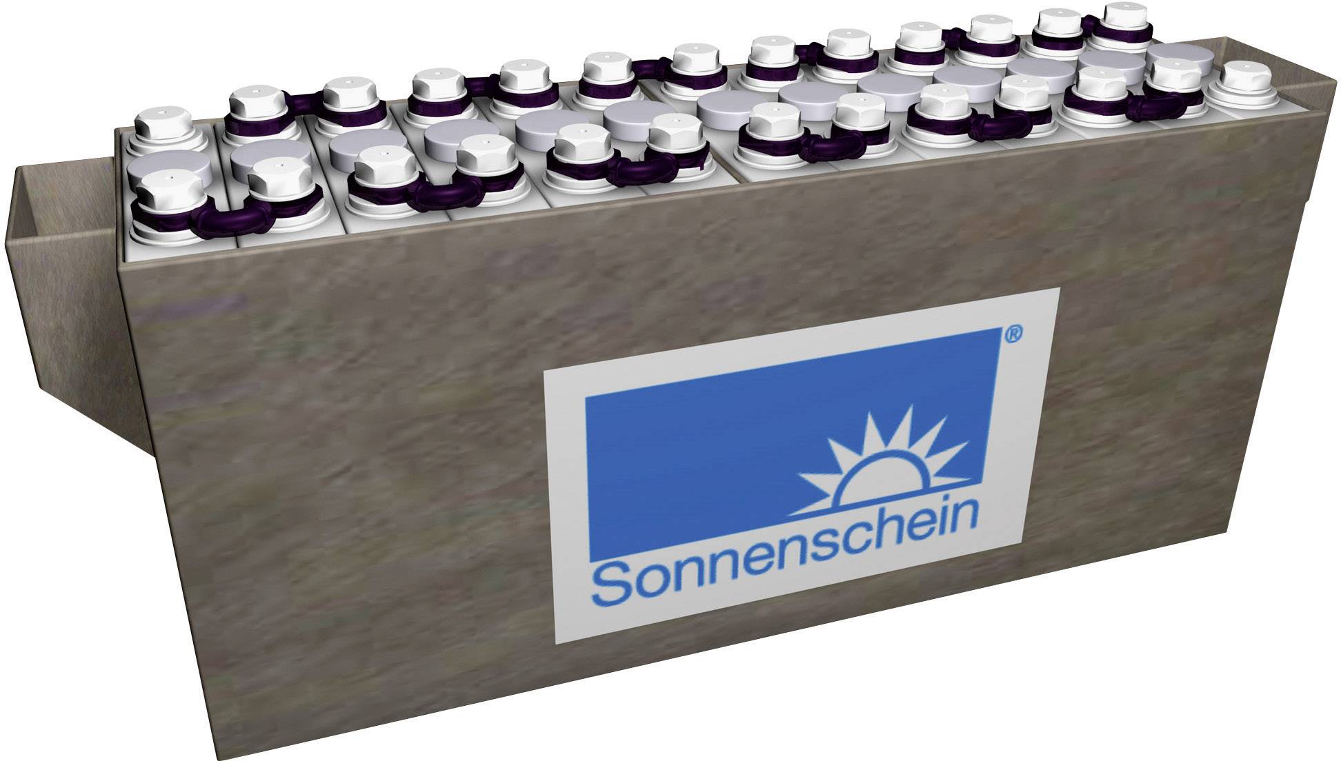 GNB Sonnenschein 12V 2 OPzV 100 NGA6120100HS0FA Bleiakku 12V 91Ah Blei-Gel (B x H x T) 273 x 358 x 204mm M8-Schraubanschluss