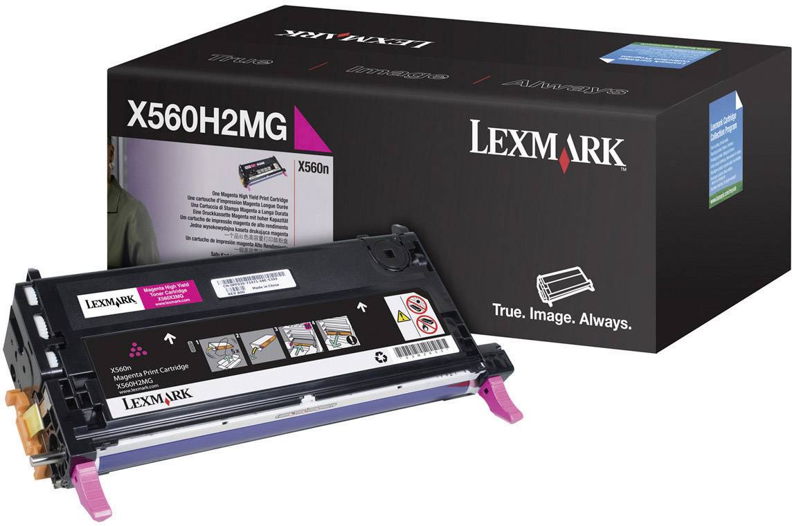 Lexmark Toner X560H2MG Original Magenta 10000 Seiten X560H2MG