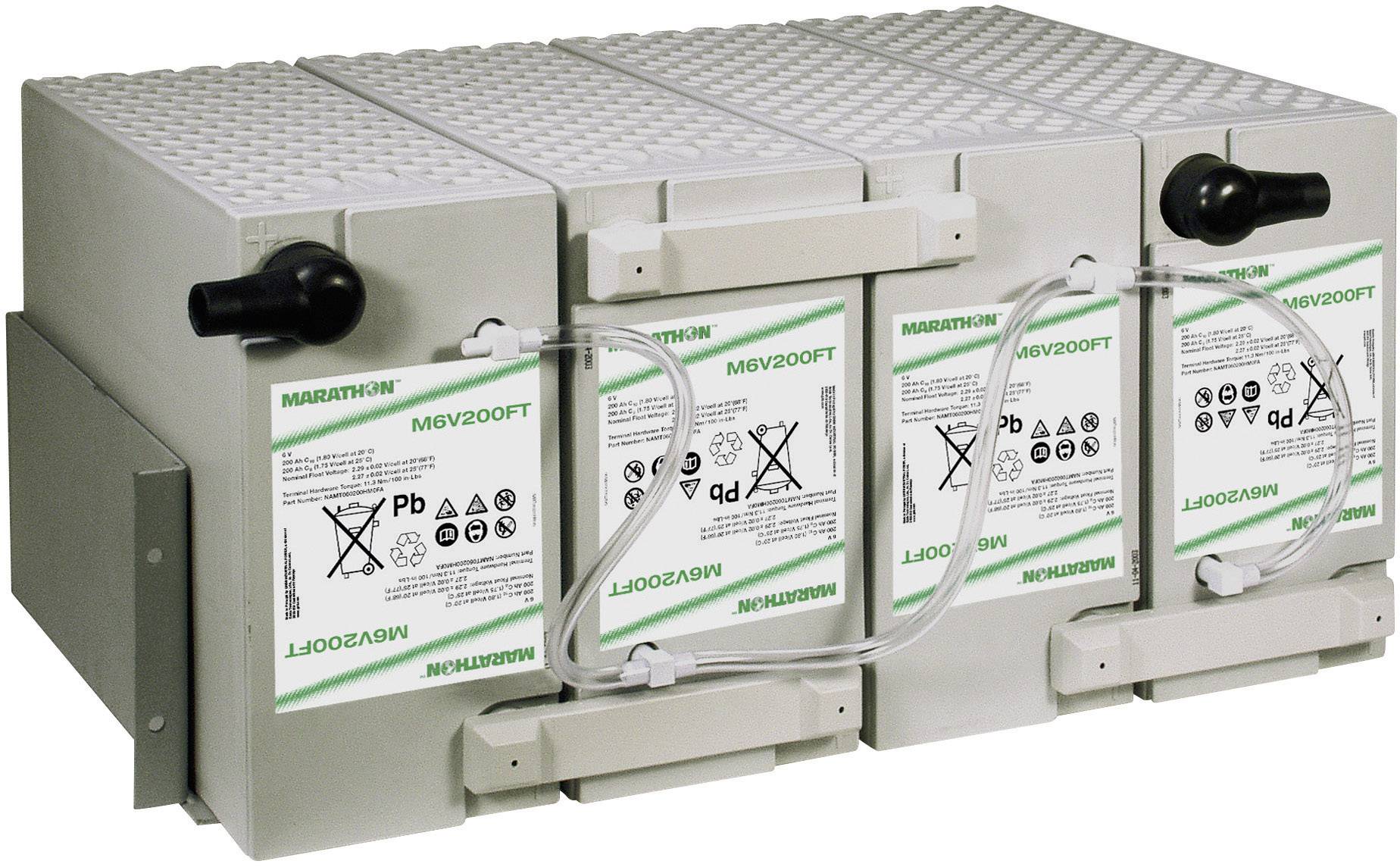 GNB Marathon EXIM12V35FT NAMF120035HM0FB Bleiakku 12V 35Ah Blei-Vlies (AGM) (B x H x T) 107 x 189 x 280mm M6-Schraubanschluss