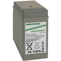 GNB Marathon EXIM12V35FTV0 NAMF120035VM0FB Bleiakku 12V 35Ah Blei-Vlies (AGM) (B x H x T) 107 x 189 x 280mm M6-Schraubanschluss GNB Marathon EXIM12V35FTV0 NAMF120035VM0FB Bleiakku 12V 35Ah Blei-Vlies (AGM) (B x H x T) 107 x 189 x 280mm M6-Schraubanschluss