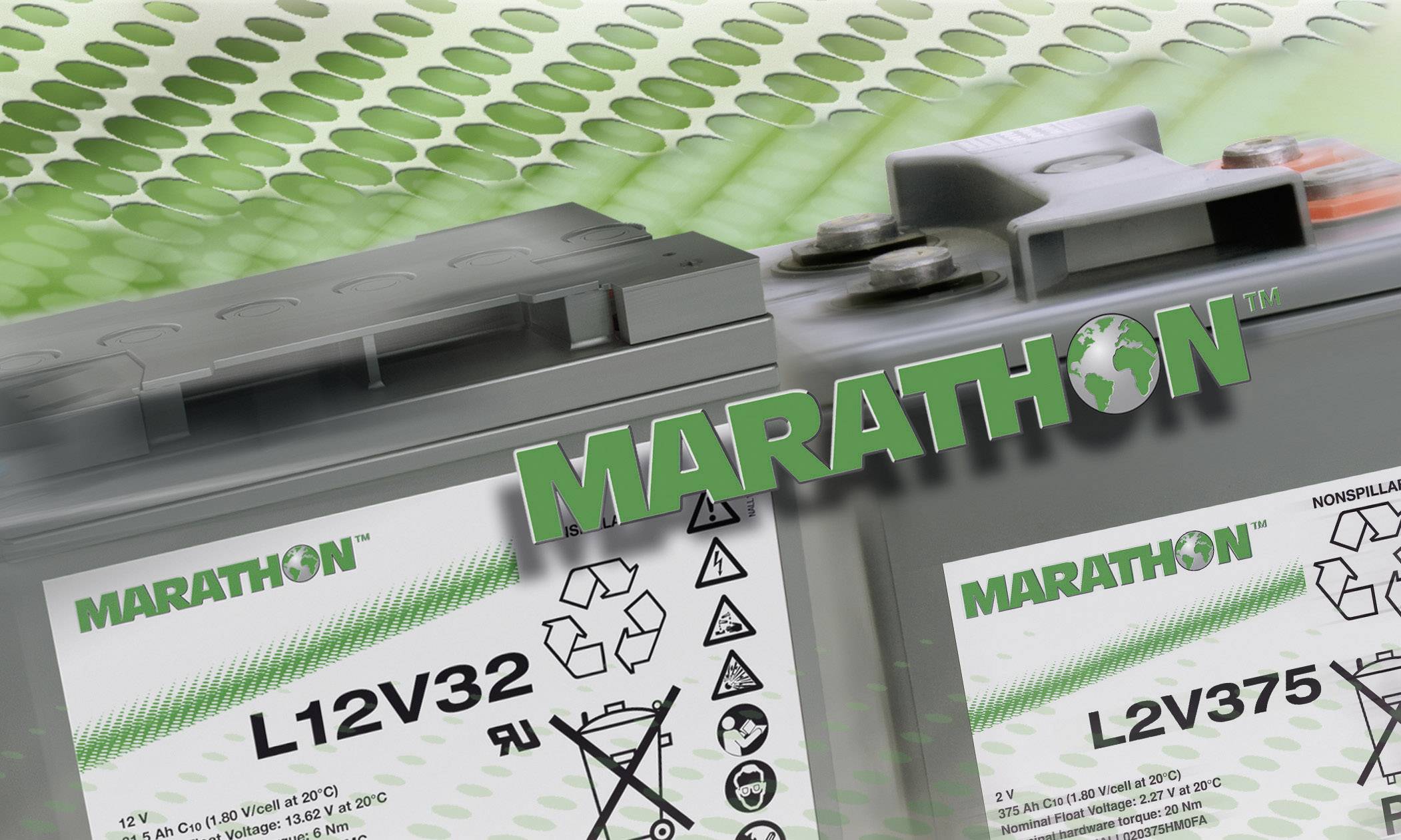 GNB Marathon L6V110 NALL060110HM0MC Bleiakku 6V 112Ah Blei-Vlies (AGM) (B x H x T) 272 x 190 x 166mm M8-Schraubanschluss