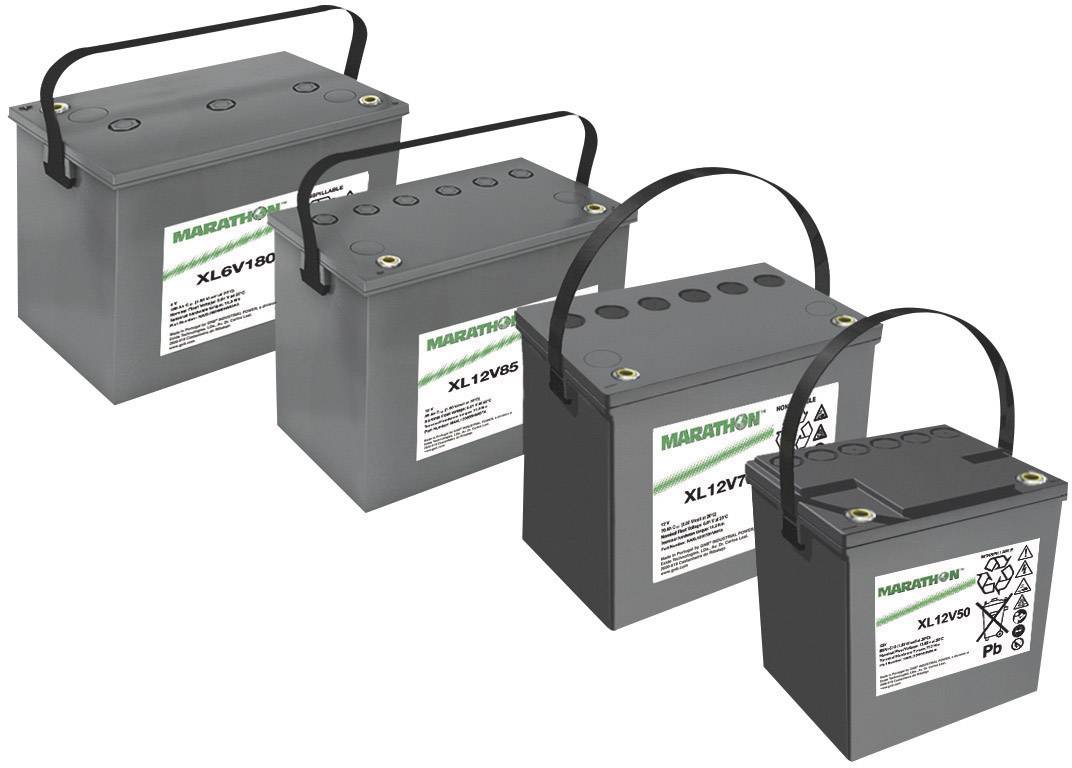 GNB Marathon L6V110 NALL060110HM0MC Bleiakku 6V 112Ah Blei-Vlies (AGM) (B x H x T) 272 x 190 x 166mm M8-Schraubanschluss