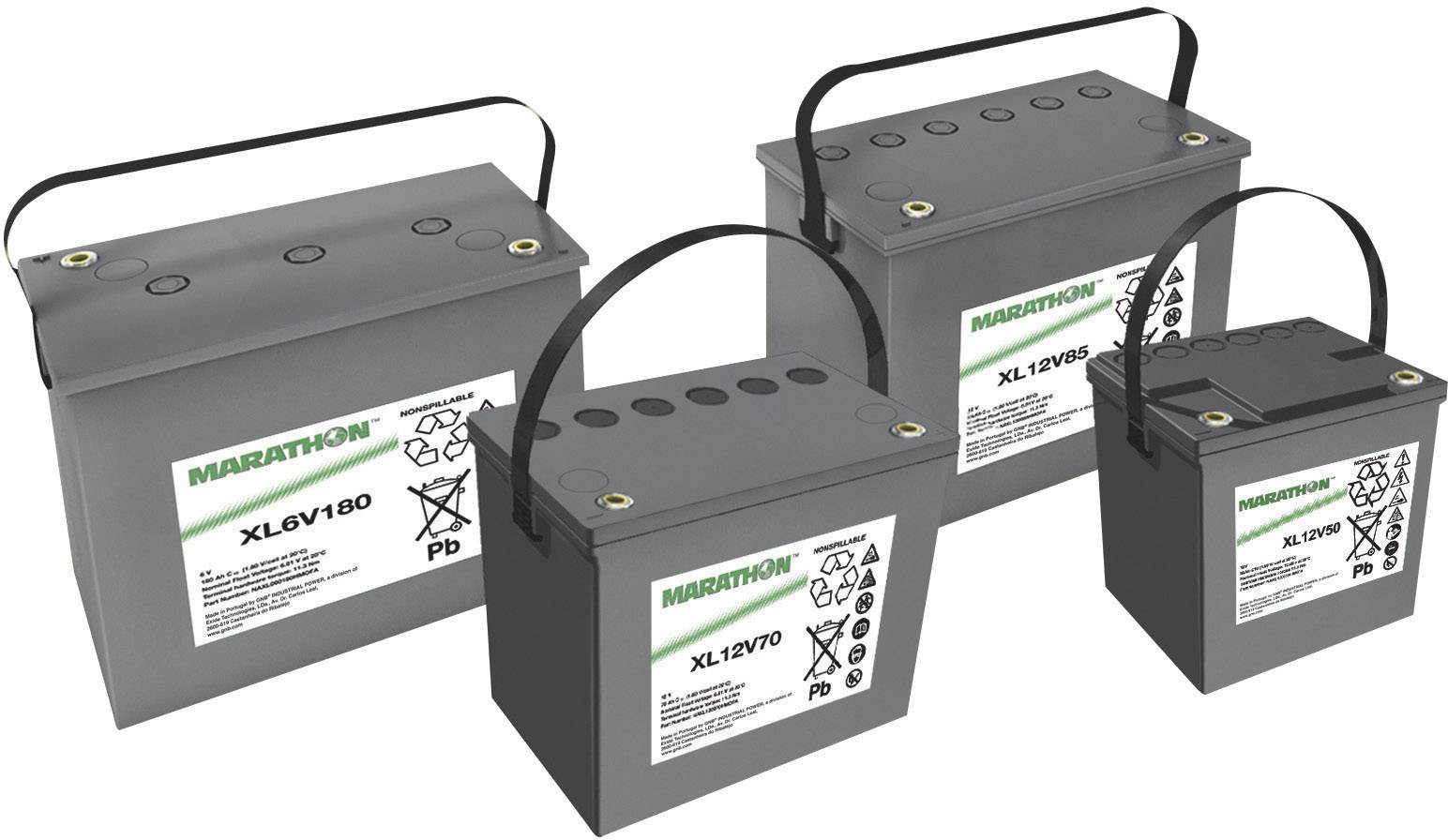 GNB Marathon XL12V70 NAXL120070HM0FA Bleiakku 12V 66.6Ah Blei-Vlies (AGM) (B x H x T) 262 x 223 x 172mm M6-Schraubanschluss