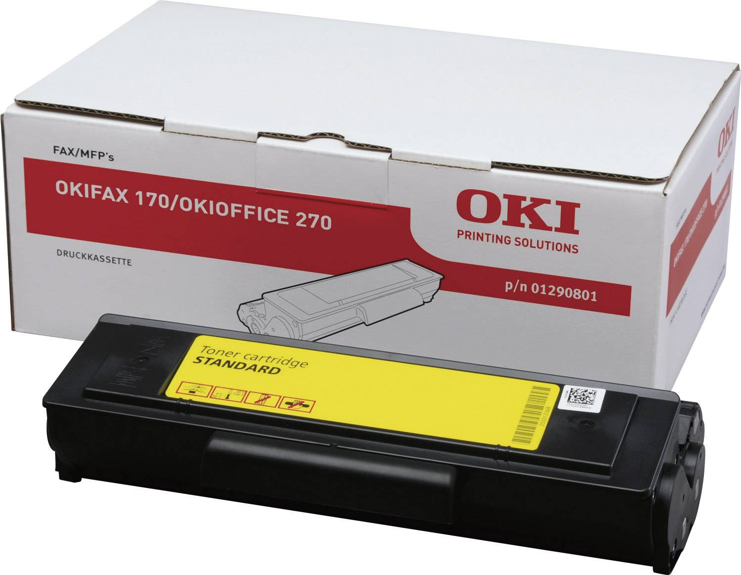 OKI Toner 01290801 Original Schwarz 2000 Seiten 01290801