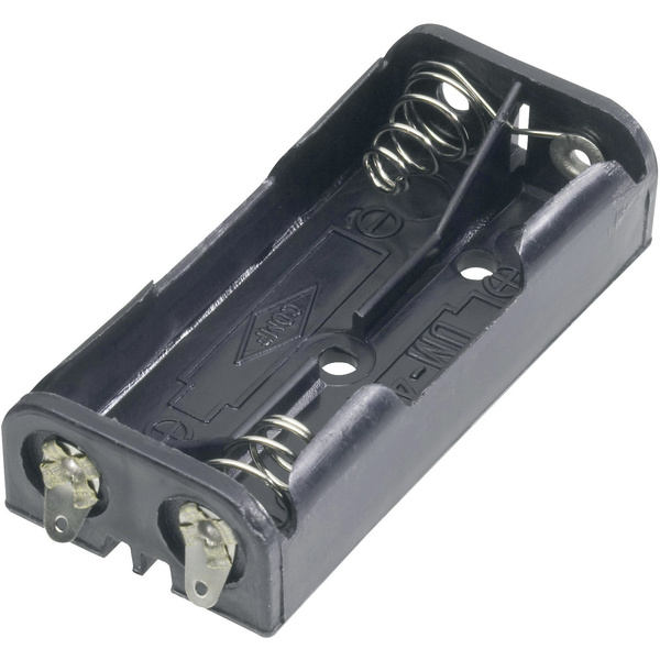Goobay 12462 Batteriehalter 2x Micro (AAA) Lötanschluss (L x B x H) 52 x 23 x 12.5mm