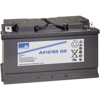 GNB Sonnenschein A412/65 G6 NGA4120065HS0BA Bleiakku 12V 65Ah Blei-Gel (B x H x T) 353 x 190 x 175mm M6-Schraubanschluss GNB Sonnenschein A412/65 G6 NGA4120065HS0BA Bleiakku 12V 65Ah Blei-Gel (B x H x T) 353 x 190 x 175mm M6-Schraubanschluss