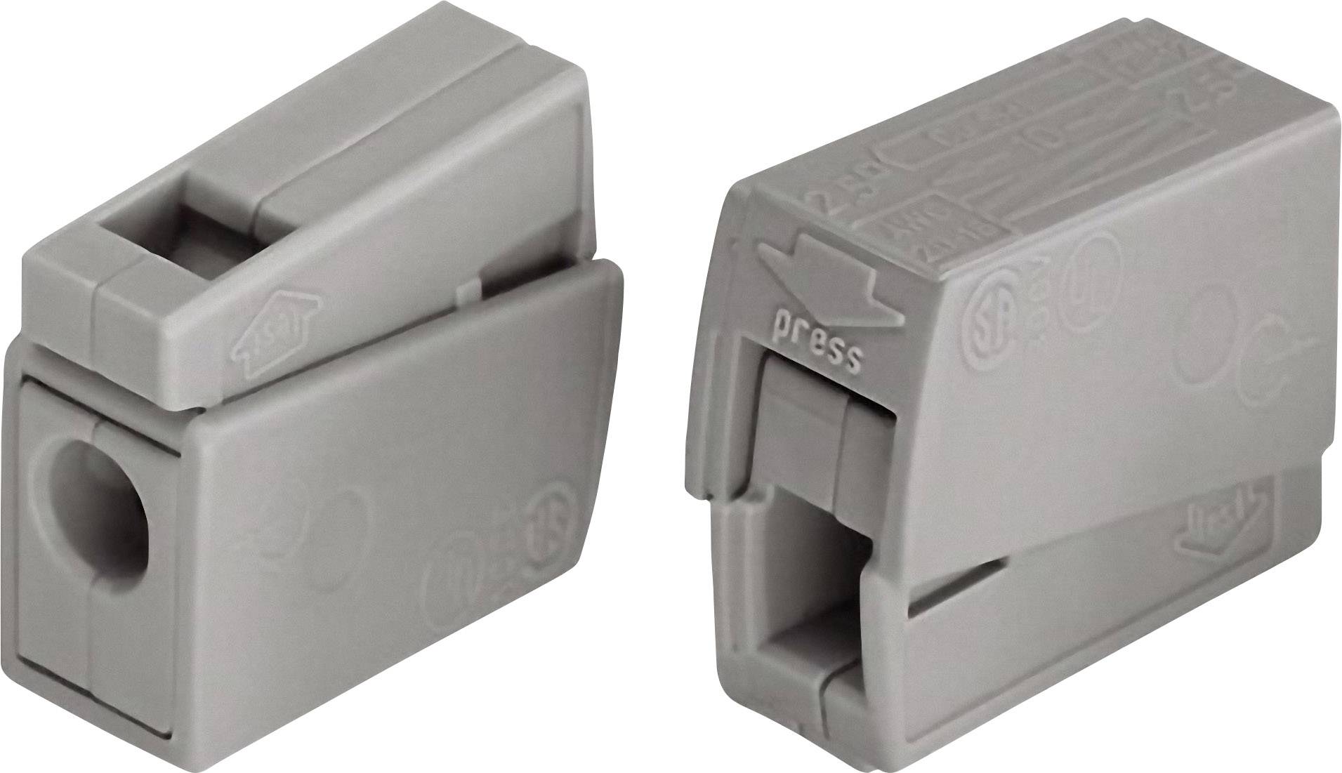 WAGO WA-741-844 Verbindungsklemmen-Sortiment flexibel: 2.5-4mm² starr: 2.5-4mm² 120St.