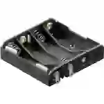 Goobay 12468 Batteriehalter 4x Micro (AAA) Lötanschluss (L x B x H) 52 x 49 x 13 mm Goobay 12468 Batteriehalter 4x Micro (AAA) Lötanschluss (L x B x H) 52 x 49 x 13 mm