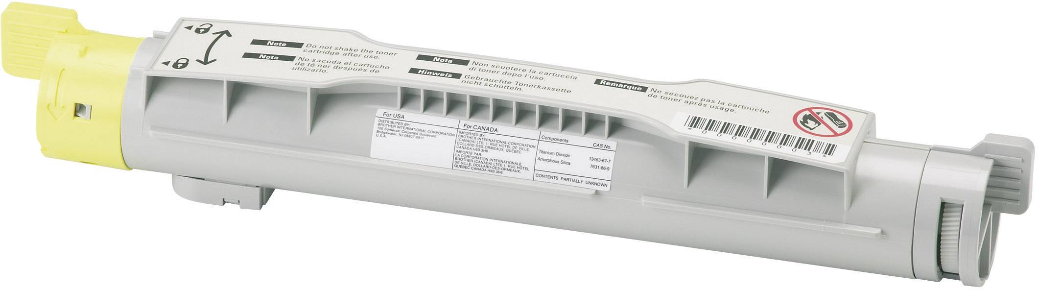 Brother Tonerkassette TN-12Y TN12Y Original Gelb 6000 Seiten