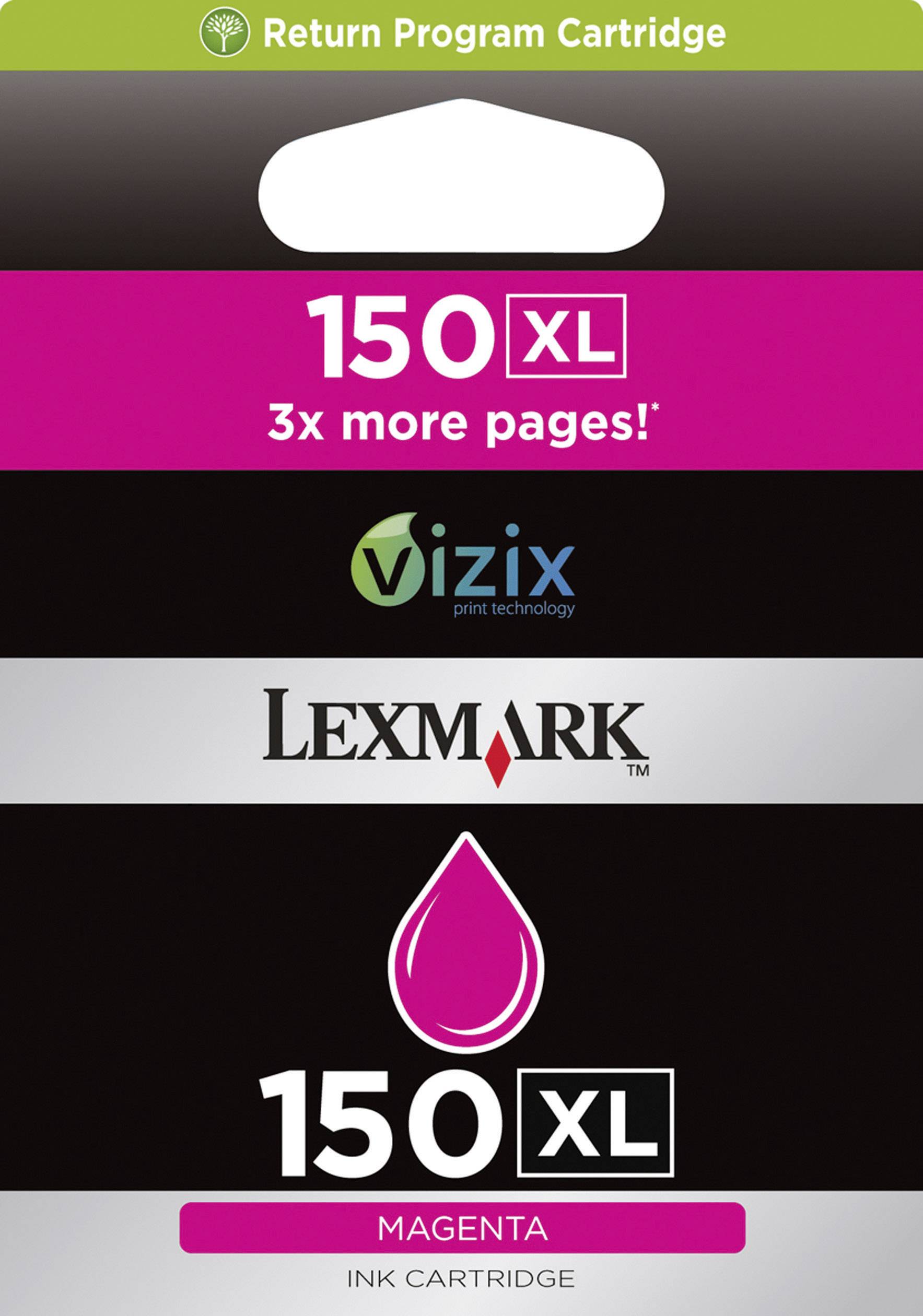 Lexmark Druckerpatrone 150XL Original Magenta 14N1616E