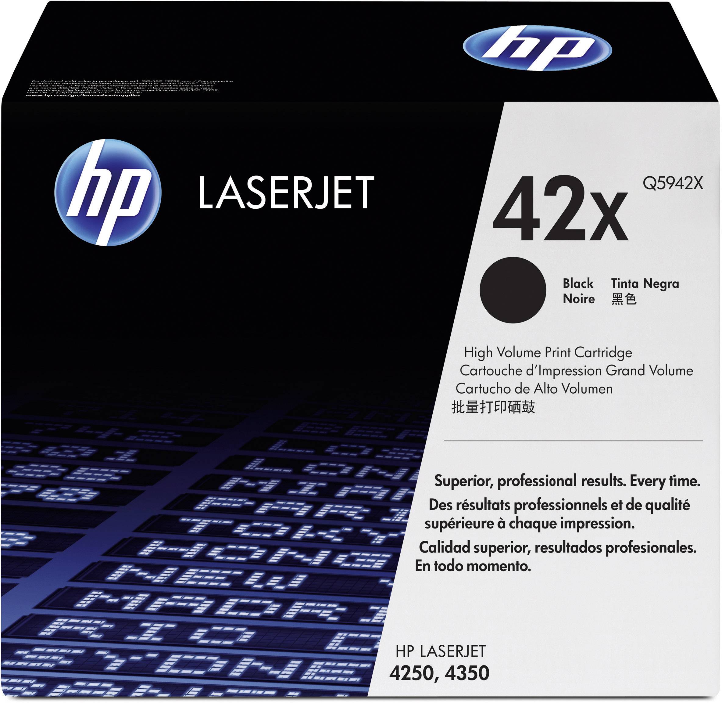 HP 42X - Hohe Ergiebigkeit - Schwarz - original - LaserJet - Tonerpatrone (Q5942X)