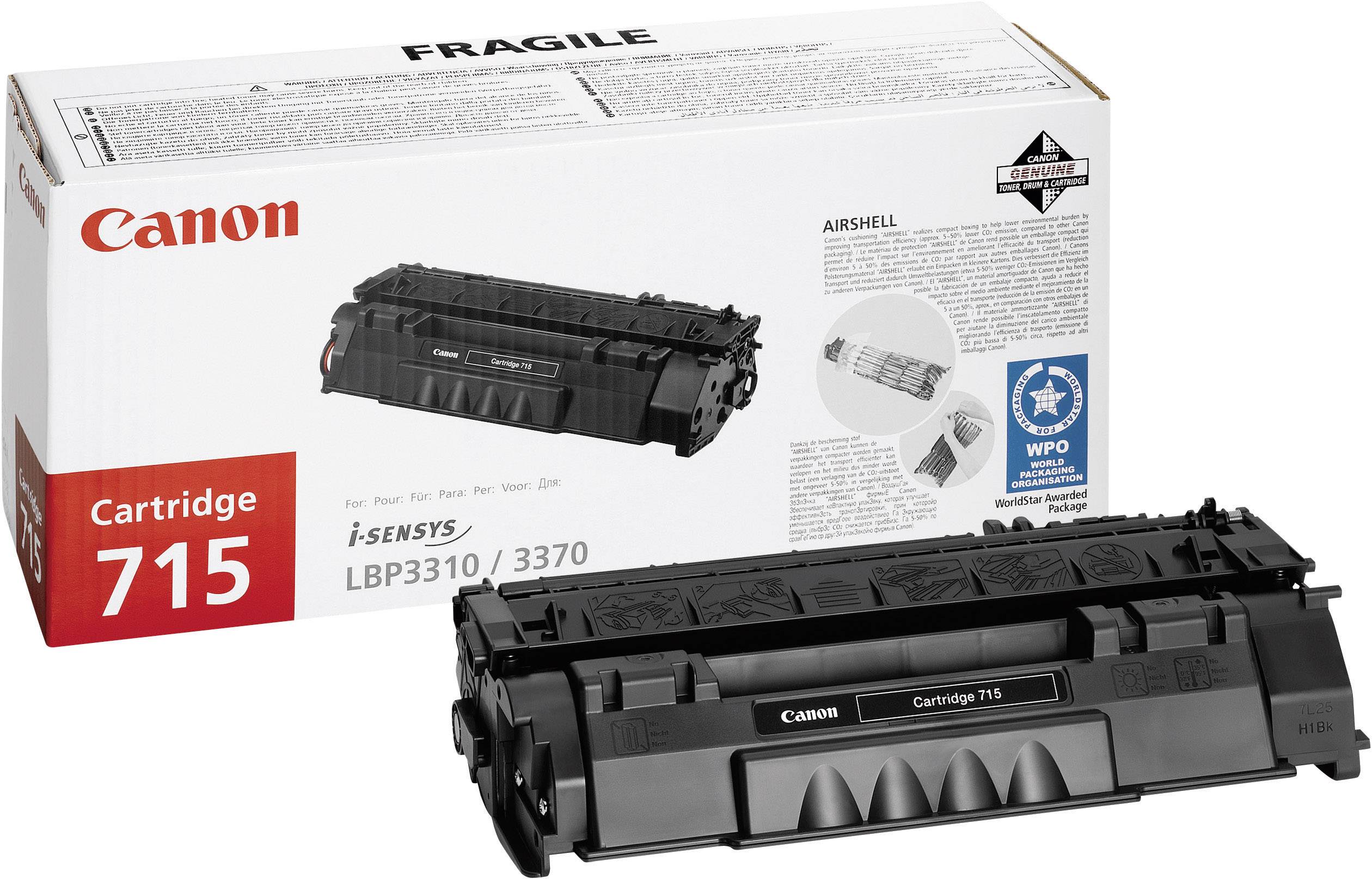 Canon Toner 715 Original Schwarz 3000 Seiten 1975B002