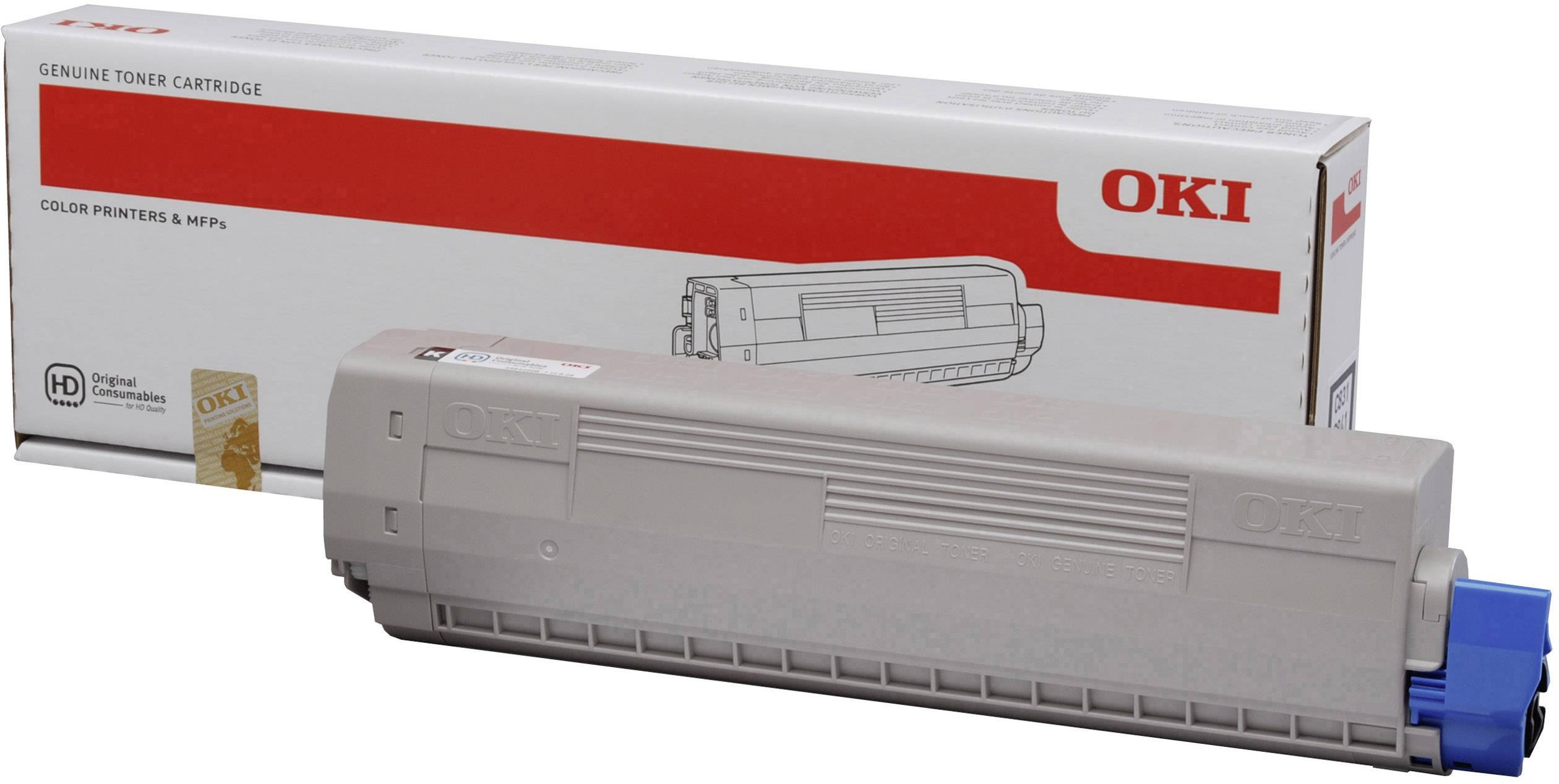 OKI Toner C831 C841 Original Schwarz 10000 Seiten 44844508