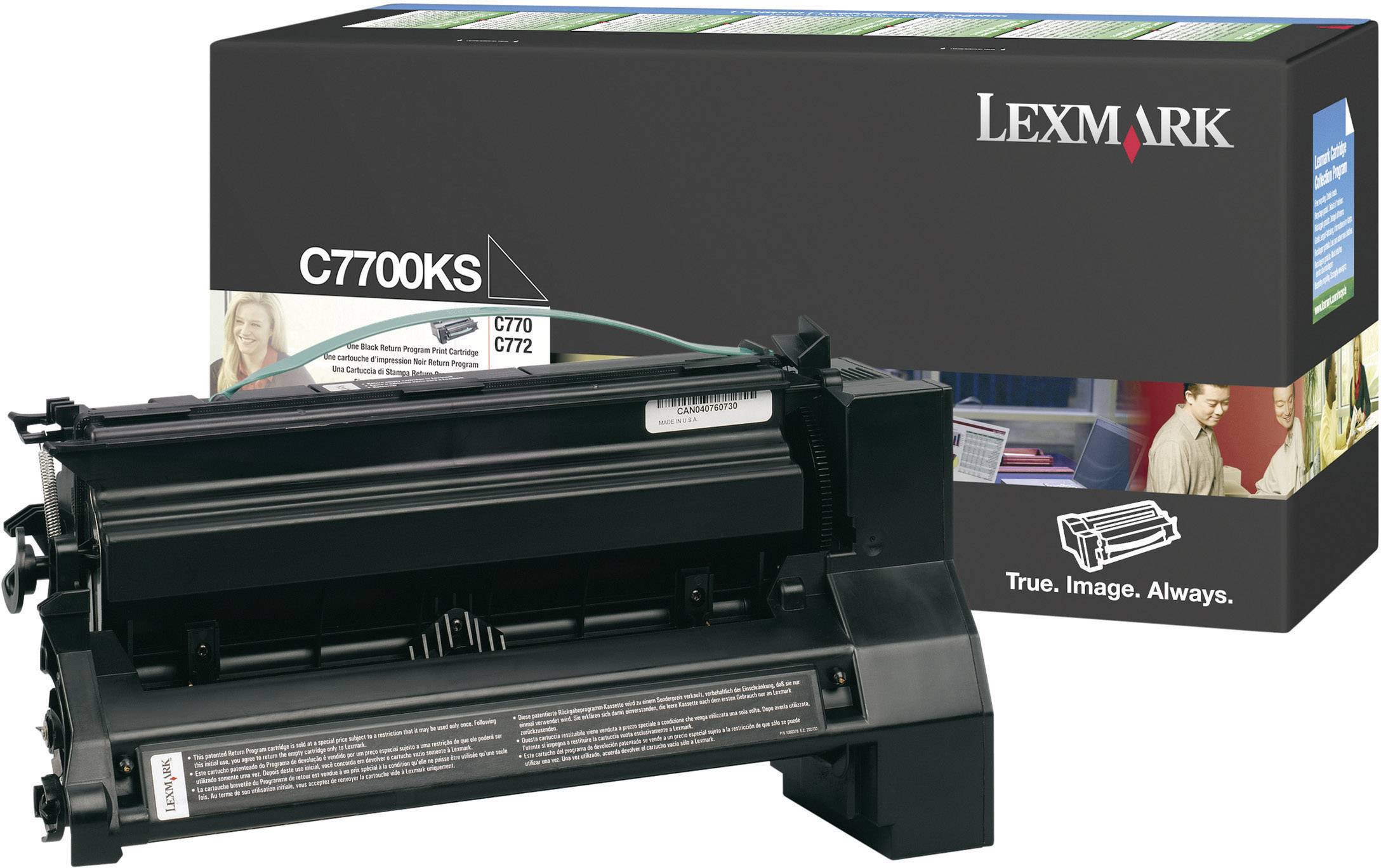 Lexmark C7700KS Original Schwarz 6000 Seiten C7700KS