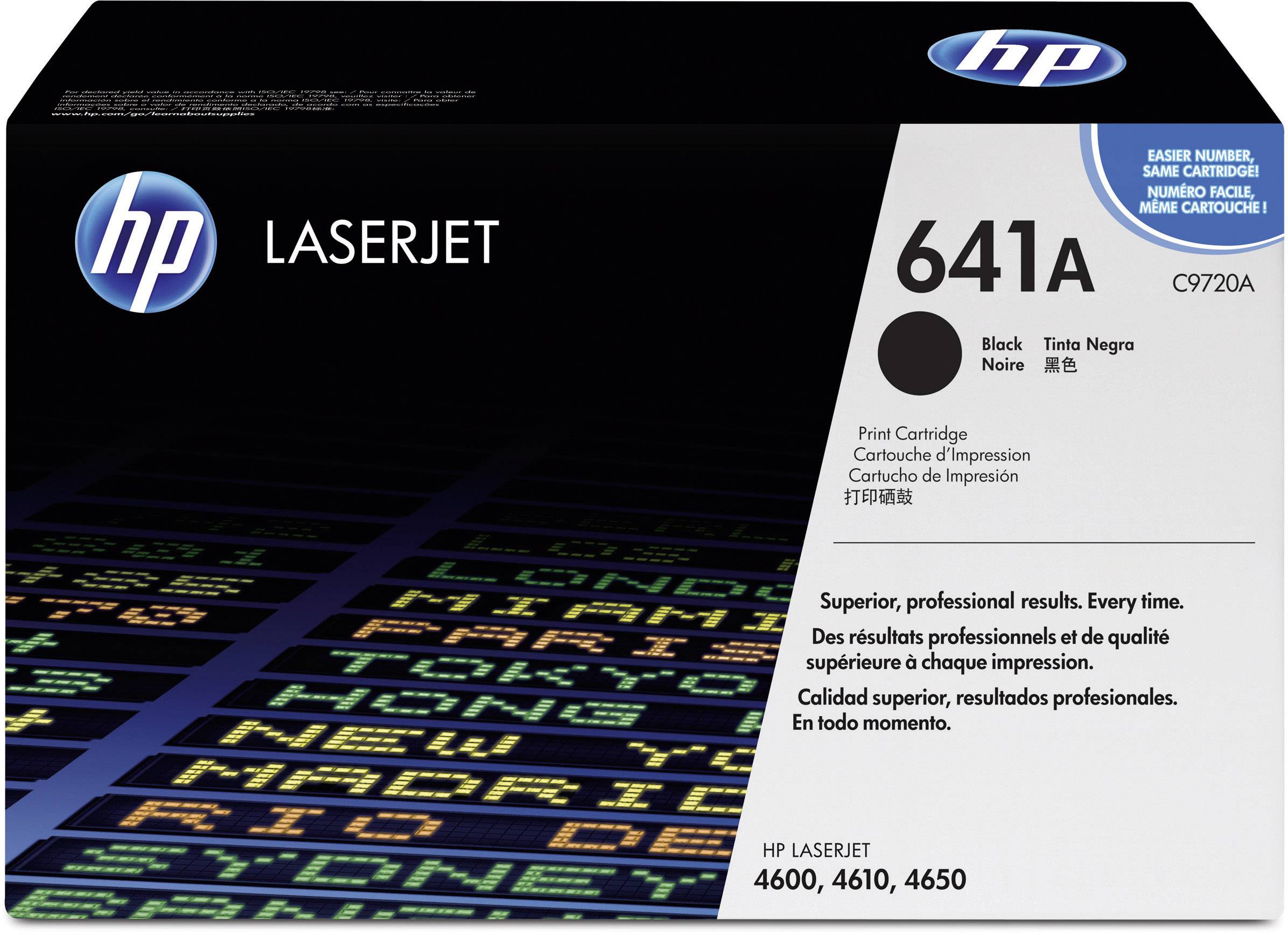 HP 641A C9720A Tonerkassette Schwarz 9000 Seiten Original Toner