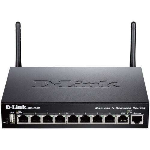 D-Link DSR-250N WLAN Router 2.4 GHz 300 MBit/s