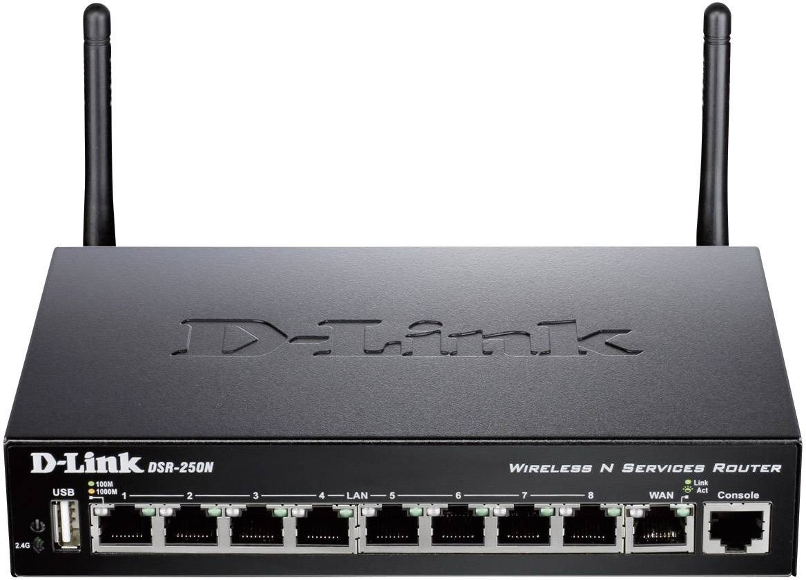 D-Link DSR-250N WLAN Router 2.4 GHz 300 MBit/s