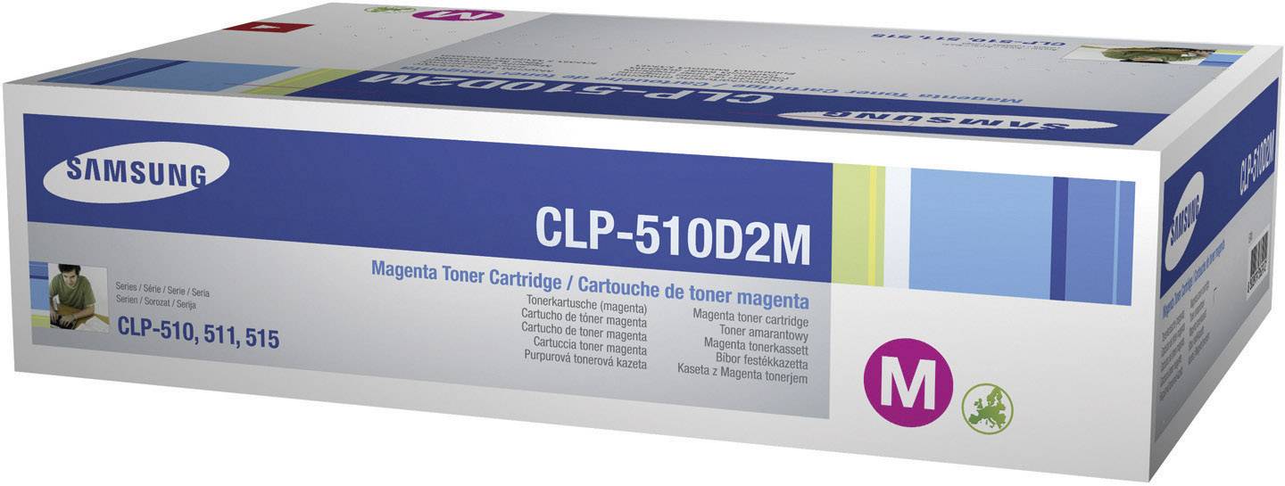 Samsung Toner CLP-510D2M Original Magenta 2000 Seiten CLP-510D2M/ELS