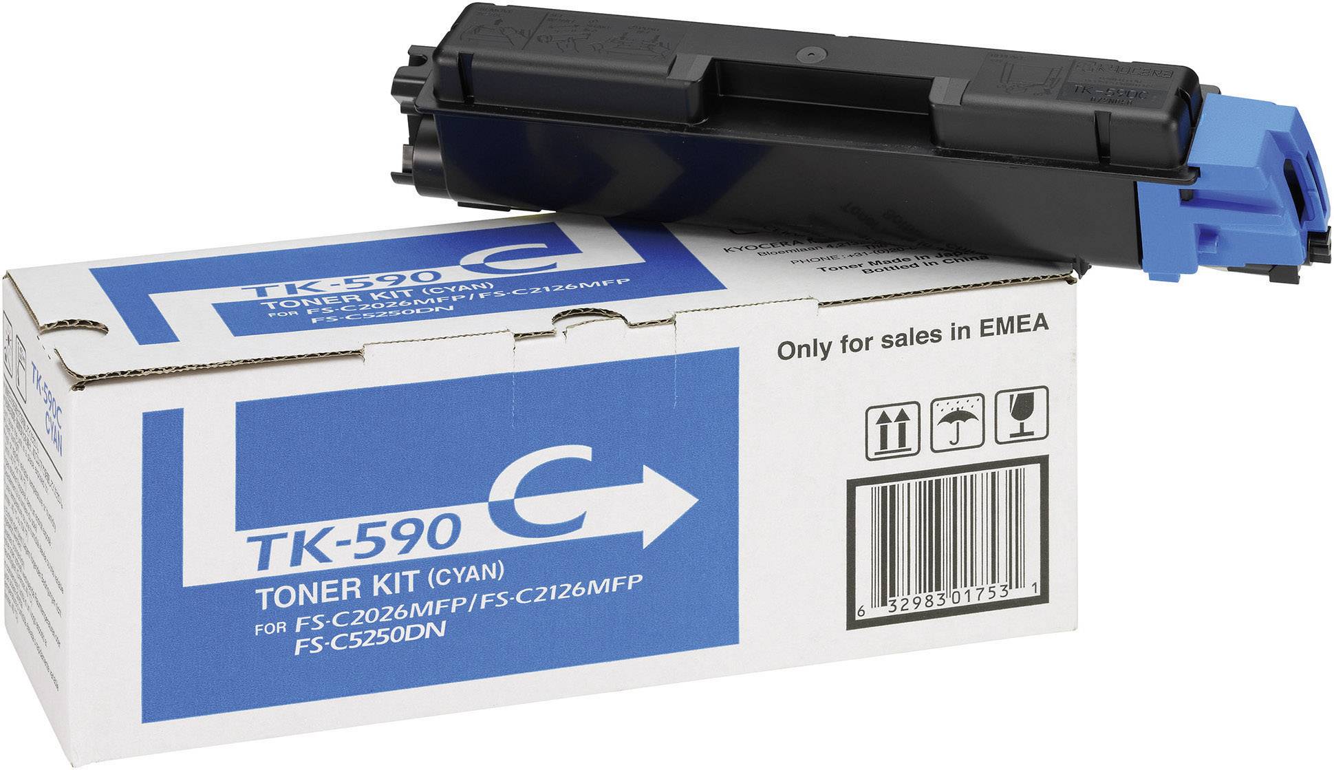Kyocera Toner TK-590C Original Cyan 5000 Seiten 1T02KVCNL0