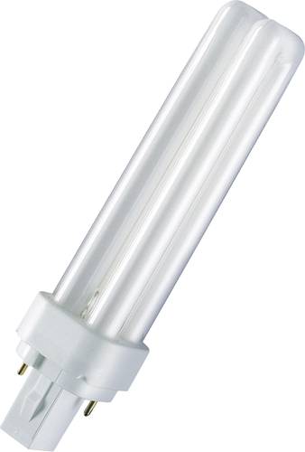 Osram Energiesparlampe EEK: B (A++ - E) G24d-1 110mm 230V 10W = 54W Warmweiß Röhrenform 1St.