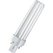 Osram Energiesparlampe EEK: G (A - G) G24d-1 109.5 mm 230 V 10 W = 54 W Warmweiß Röhrenform 1 St.