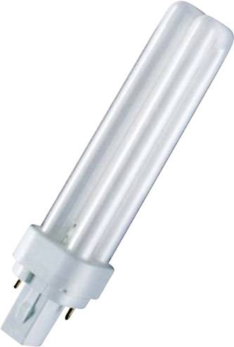 Osram Energiesparlampe EEK: G (A - G) G24d-2 153mm 230V 18W = 85W Warmweiß Röhrenform 1St.