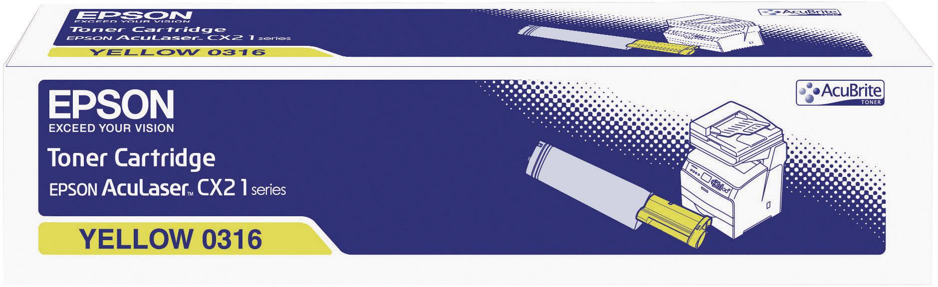 Epson - Gelb - Original - Tonerpatrone - für AcuLaser C1100, CX21N, CX21NC, CX21NF, CX21NFC, CX21NFCT, CX21NFT