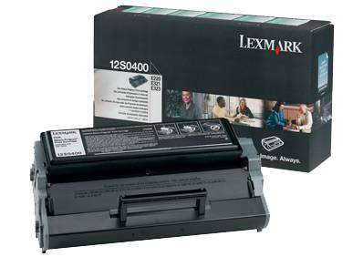 Lexmark Toner 12S0400 Original Schwarz 2500 Seiten 12S0400