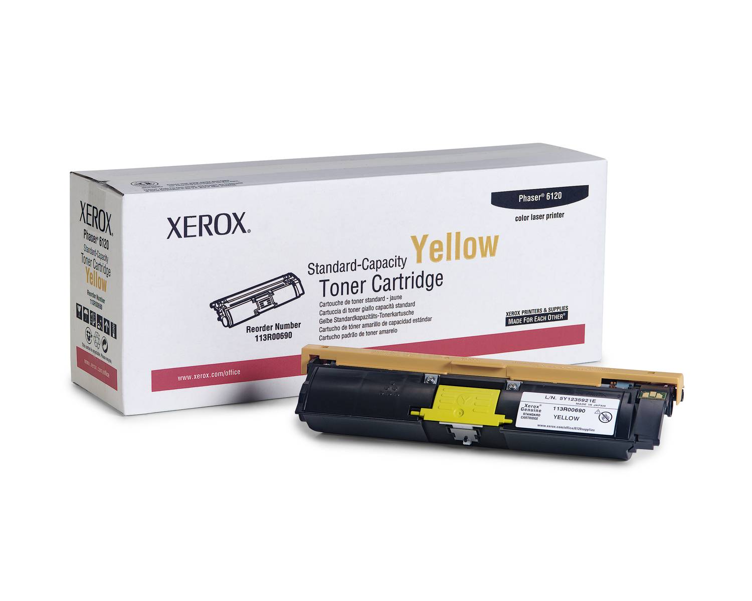 Xerox Toner 113R00690 Original Gelb 1500 Seiten 113R00690